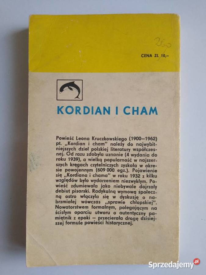 Kordian i Cham Leon Kruczkowski pomorskie