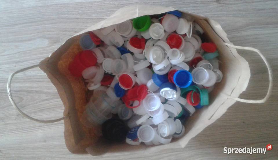 Plastikowe nakrętki Na cel charytatywny Niedźwiedź