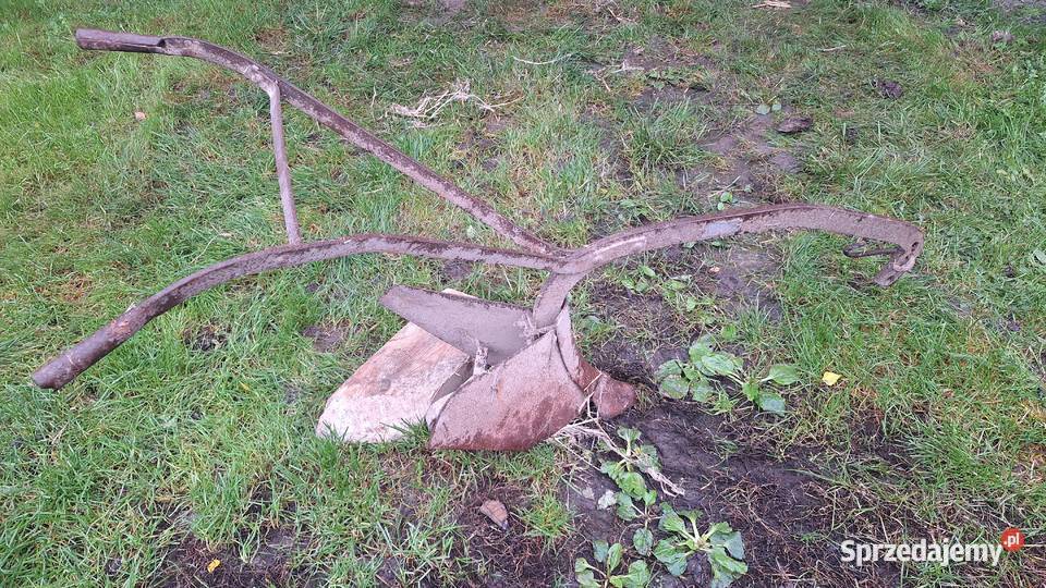 Radełko i pług konny nieuszkodzony Krężnica Jara