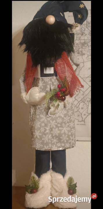 Świąteczny skrzat handmade Antyki, Sztuka, Kolekcje Lublin