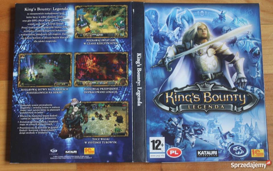 KINGs BOUNTY LEGENDA PC dvd rom Nowa Iwiczna