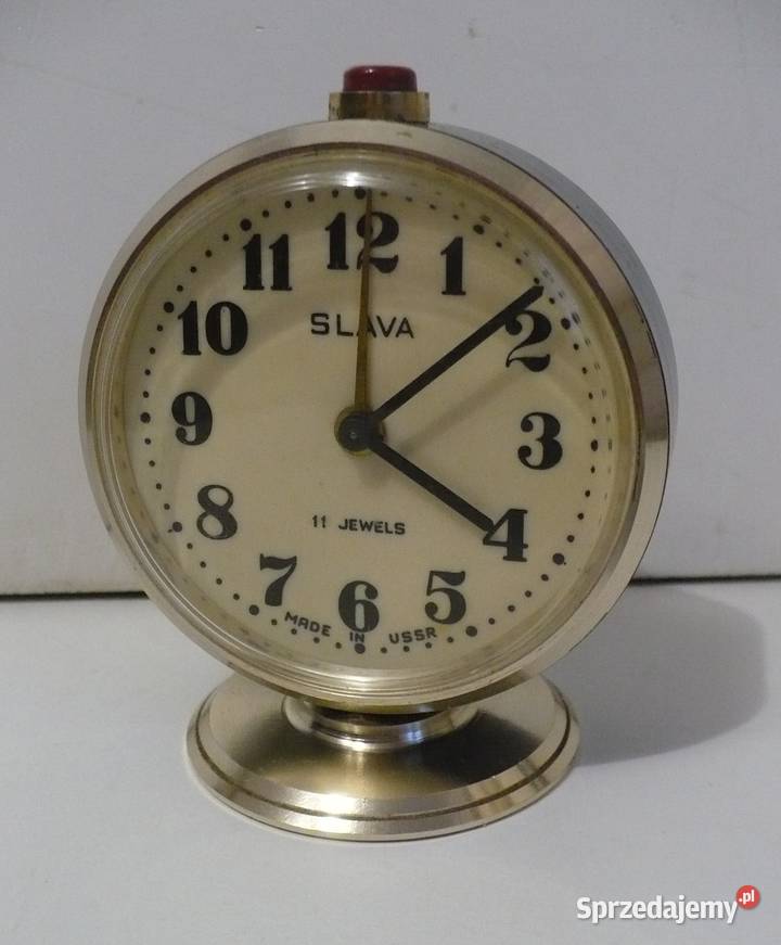 Budzik Slava 11 jewels Białystok sprzedam