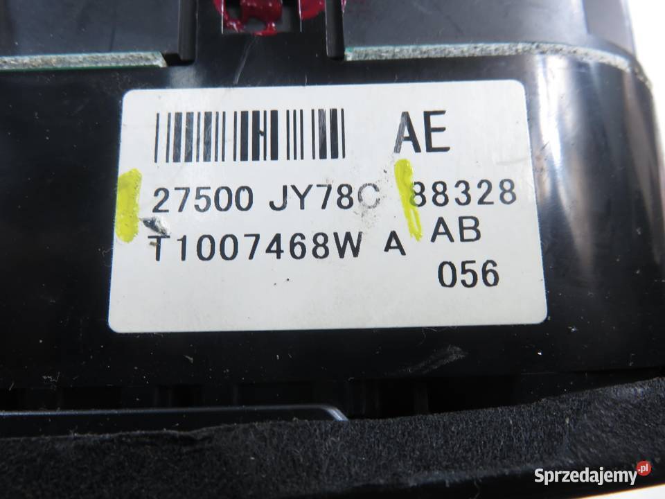 KLIMATRONIK RENAULT KOLEOS I HY 27500JY78C Panele sterowania, przełączniki