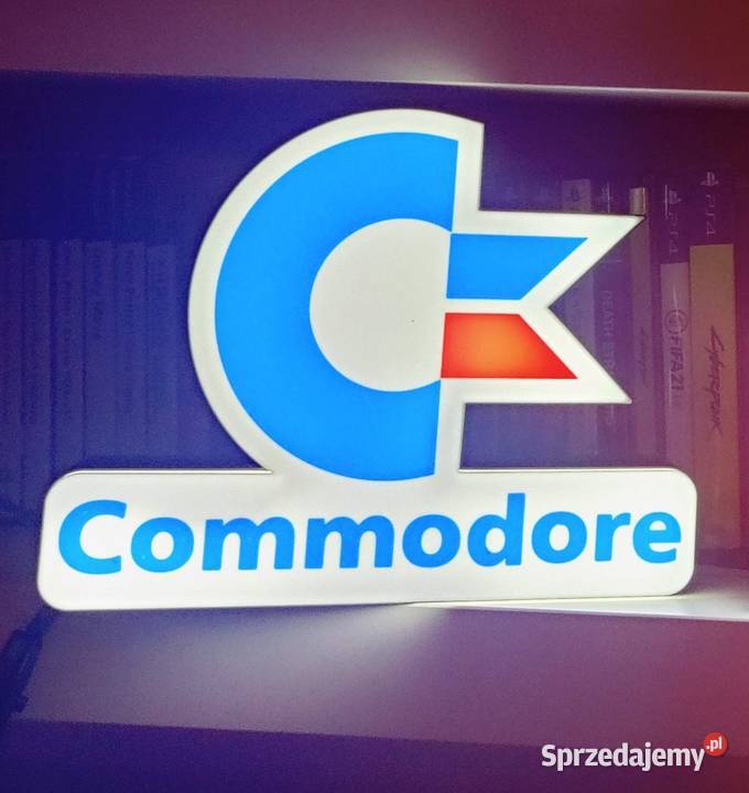 Commodore c64 ozdobna lampka LED