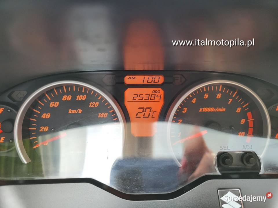 SUZUKI BURGMAN K8 400i Limiteditalmotopila elektryczny starter wielkopolskie Piła