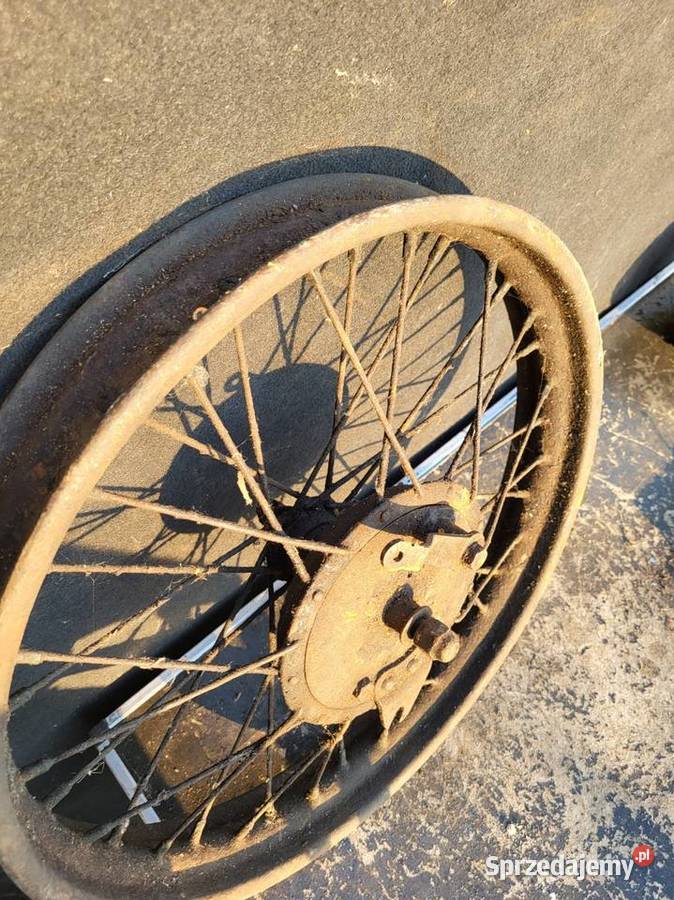 KOŁO PRZÓD ZUNDAPP VICTORIA BMW BSA AJS SAROLEA Rybnik