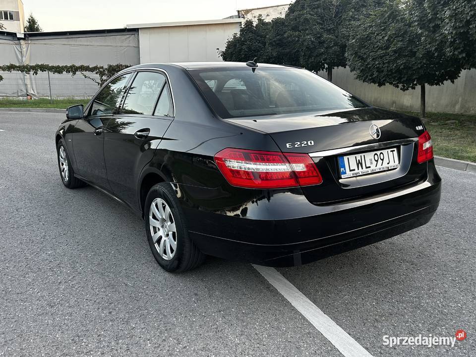 Mercedes EKlasa W212 22CDI lubelskie Lubartów