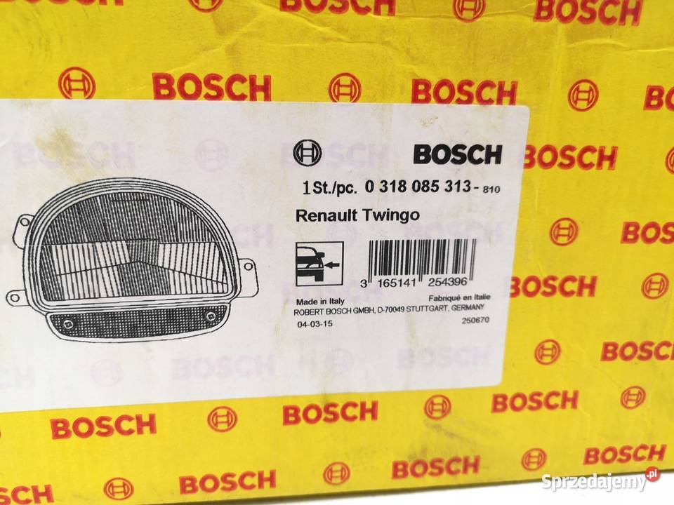 LAMPA LEWY PRZÓD BOSCH RENAULT TWINGO 9398 sprzedam