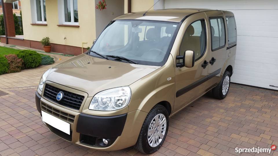 Fiat Doblo 13 MJTD 85 95 klima SUPER STAN lakier metallic mazowieckie Otwock