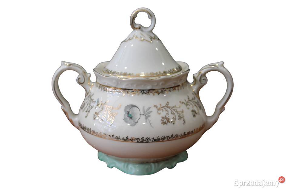 Serwis 8 osób sygnowany Victoria Czechoslovakia