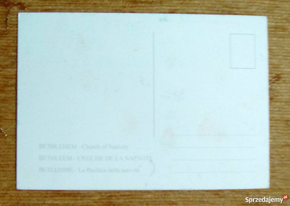 BAZYLIKA NARODZENIA PAŃSKIEGO W BETLEJEM Piszczac sprzedam