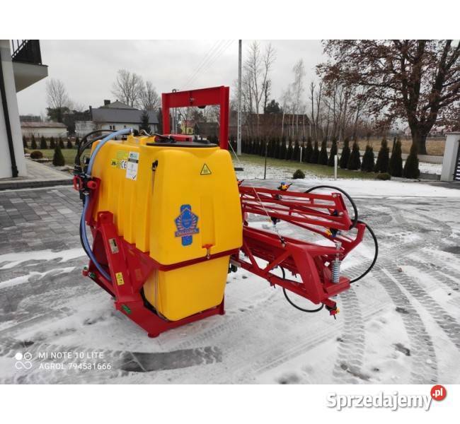 Opryskiwacz Zawieszany Wersja Cyklon 600l zachodniopomorskie Ołużna