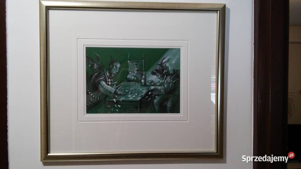 Tomasz Sętowski Gra oryginał certyfikat Włocławek