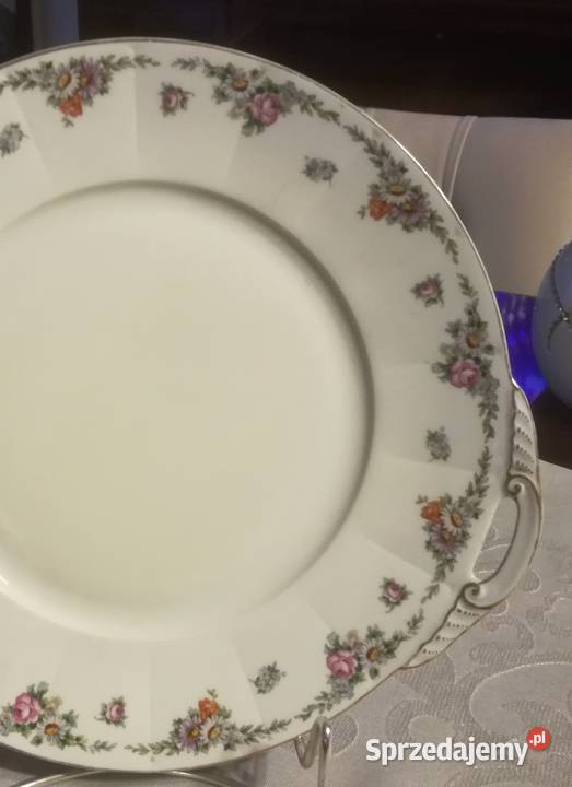 Piękna 100 letnia porcelana Patera Art deco Ceramika i szkło Jastrzębie-Zdrój