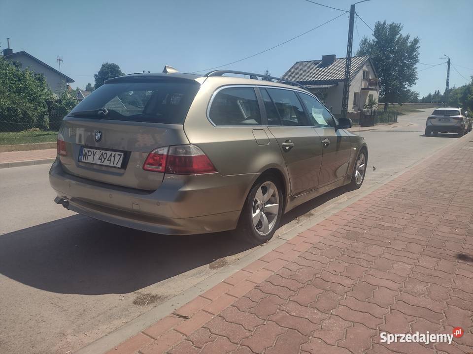 BMW 525 E61 05 ZAMIANA nieuszkodzony Seria 5