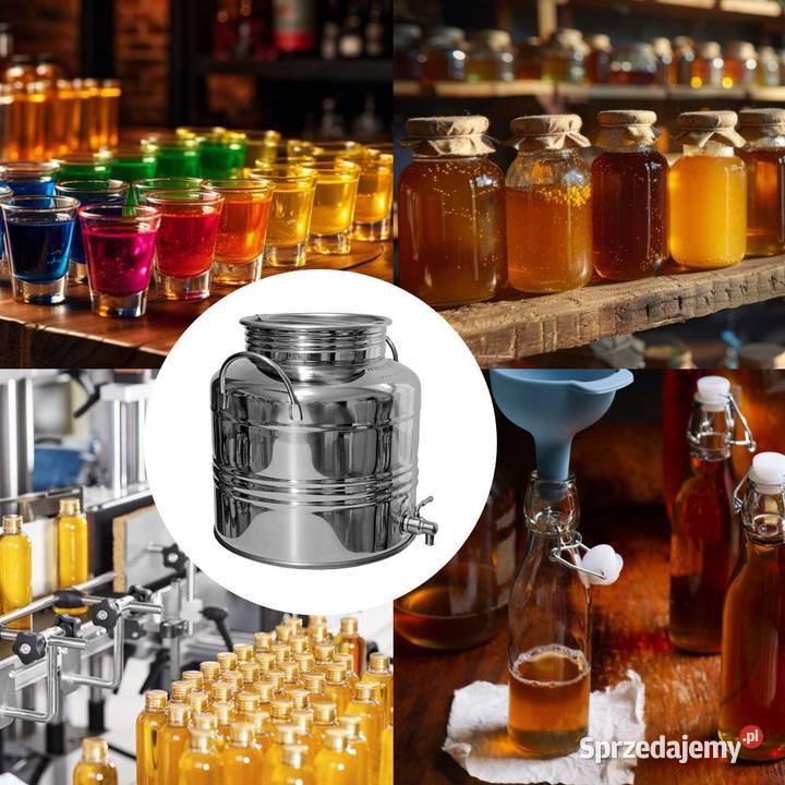 Bańka stal nierdzewna beczułka INOX antałek 15L Siemianowice Śląskie