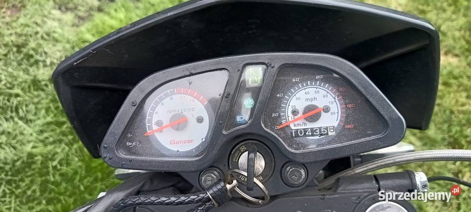 Benzer Romet crs 125 A1 Zarejestrowany nieuszkodzony Motocykle, skutery, quady Tarnogóra