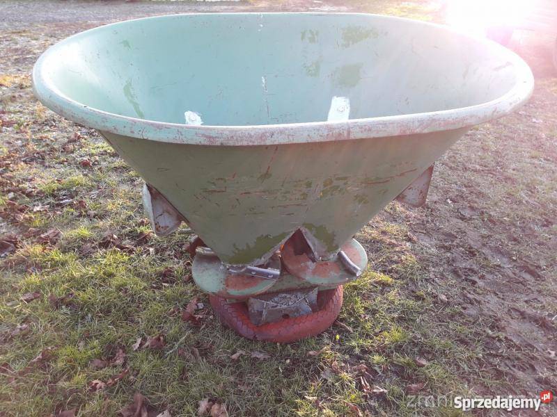 Rozsiewacz nawozu Amazone 400l z przekaźnikiem Żychlin