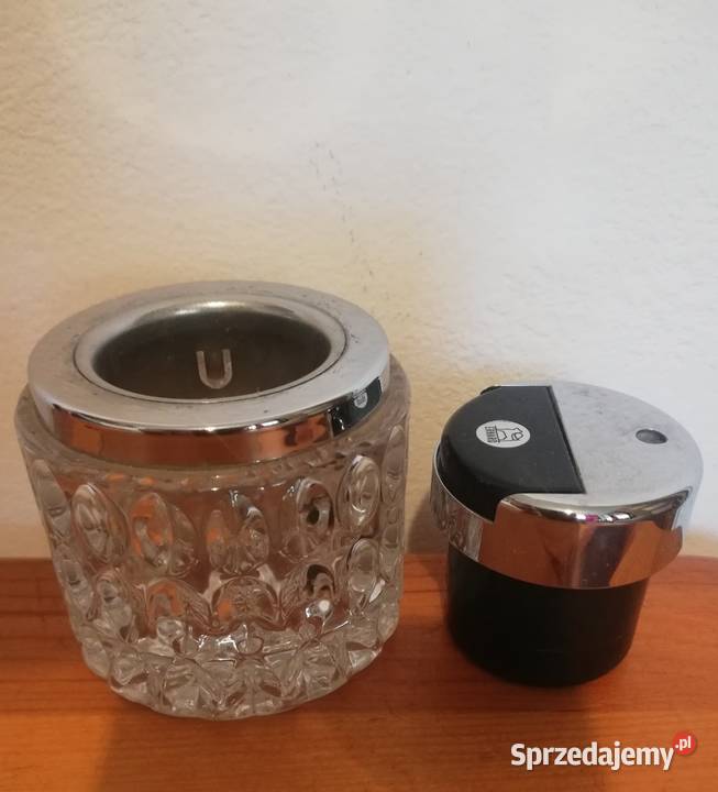 Stara kryształowa zapalniczka Warszawa sprzedam