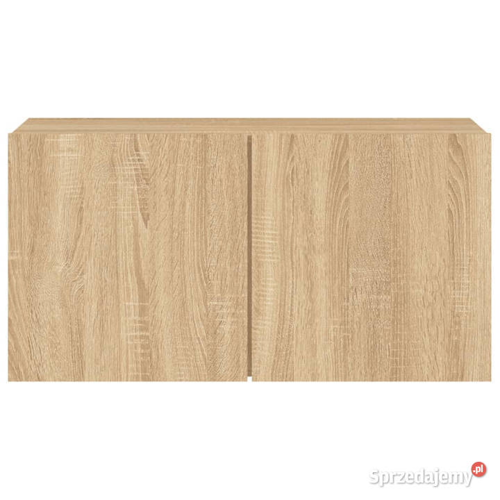 Ścienna szafka TV dąb sonoma 80x30x41 WM836956 Warszawa