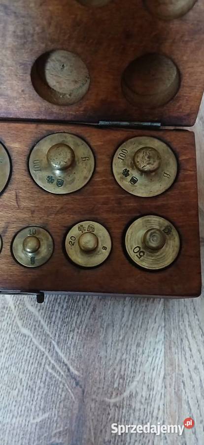Stare odważniki do wagi sprzedam