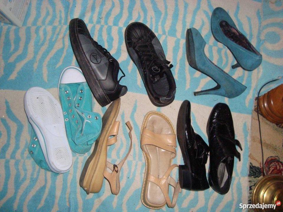 Buty damskie różne rozmiary i fasony
