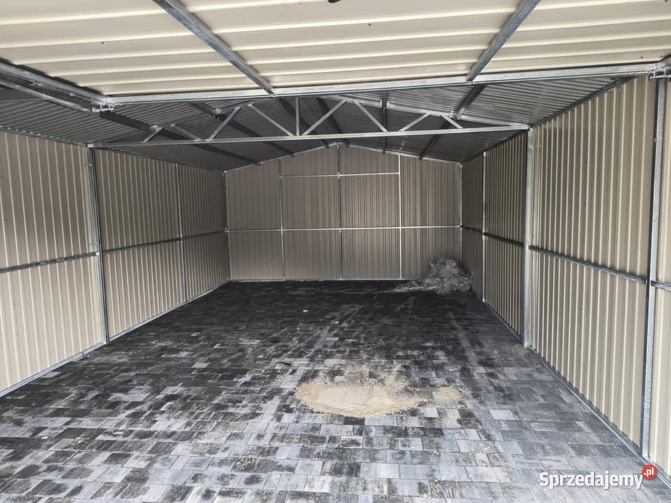 Garaż blaszak grafit Tłuszcz sprzedam