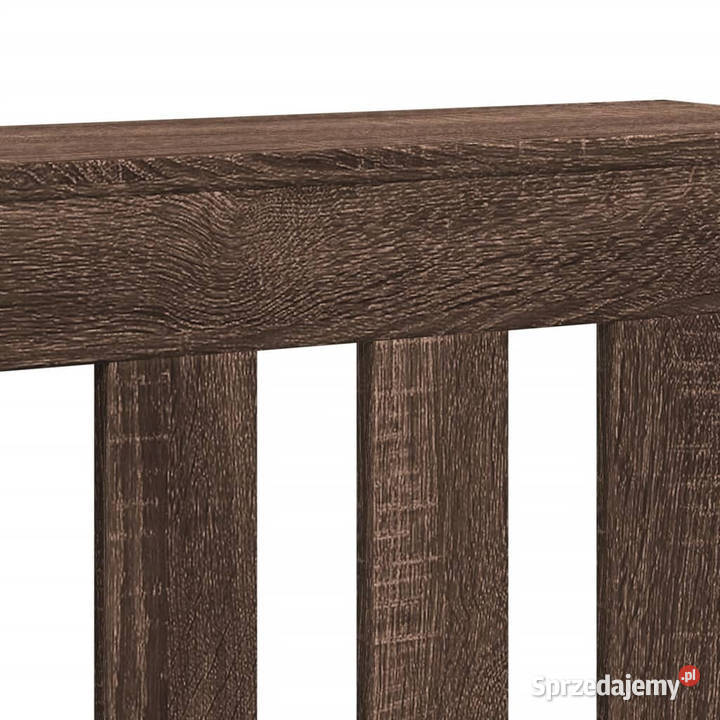 Osłona na grzejnik brązowy dąb 78x20x82 WM852732
