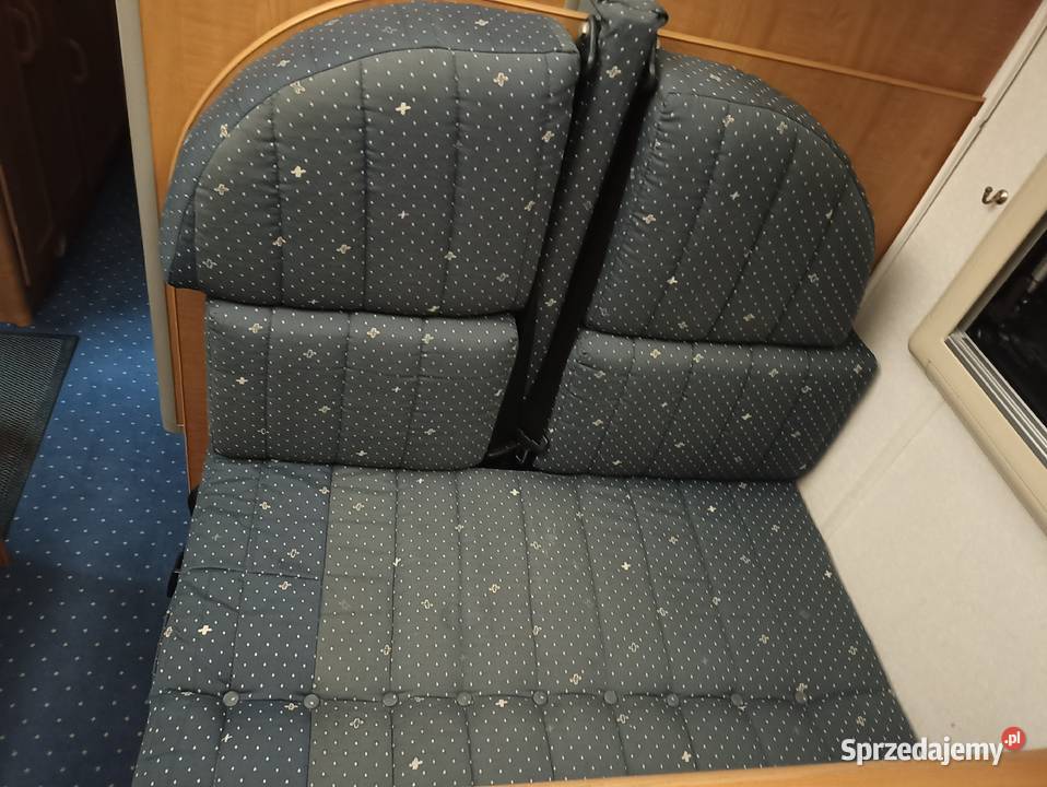 Pikowane poduszki siedziska do kampera przyczepy Biała sprzedam