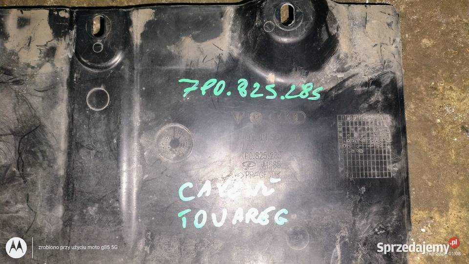 Dolna osłona silnika Porsche Cayenne Volkswagen Lubin