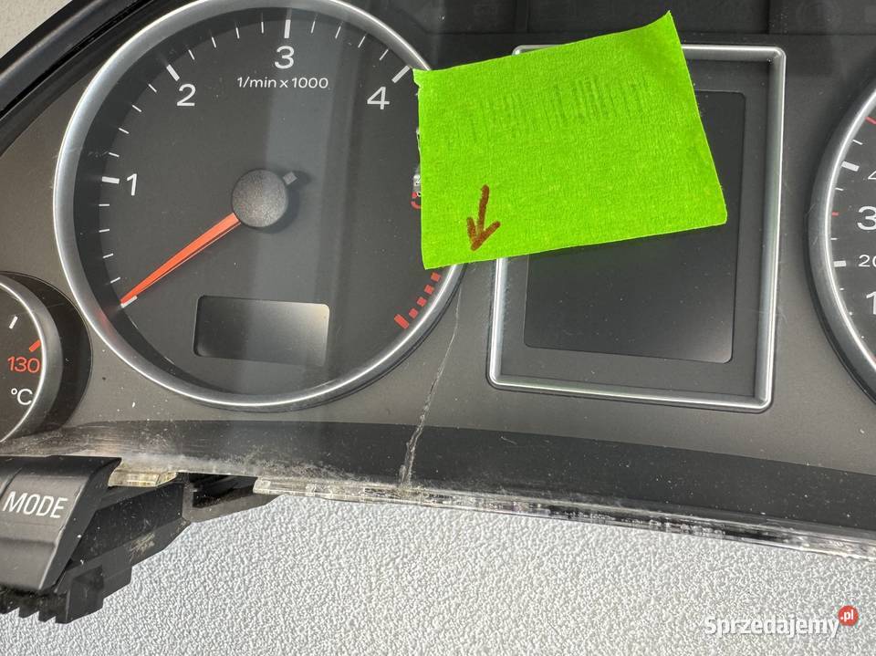 LICZNIK ZEGARY PRĘDKOŚCIOMIERZ AUDI A4 B7 20 TDI mazowieckie Warszawa