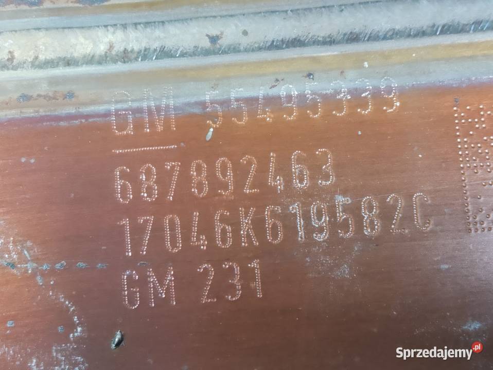 Katalizator Opel Mokka X 16 CDTi 55495339 Filtry cząstek stałych DPF/FAP wielkopolskie