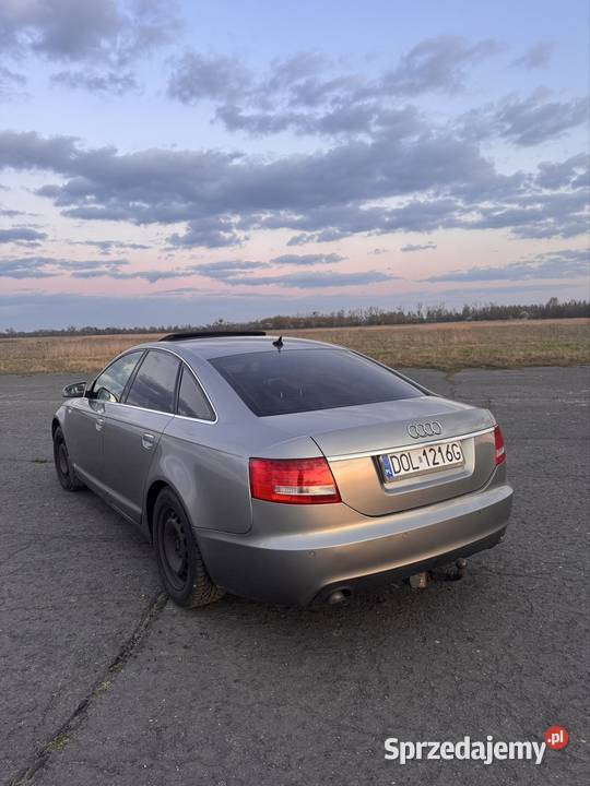 Audi a6 c6 30tdi v6 quattro srebrny