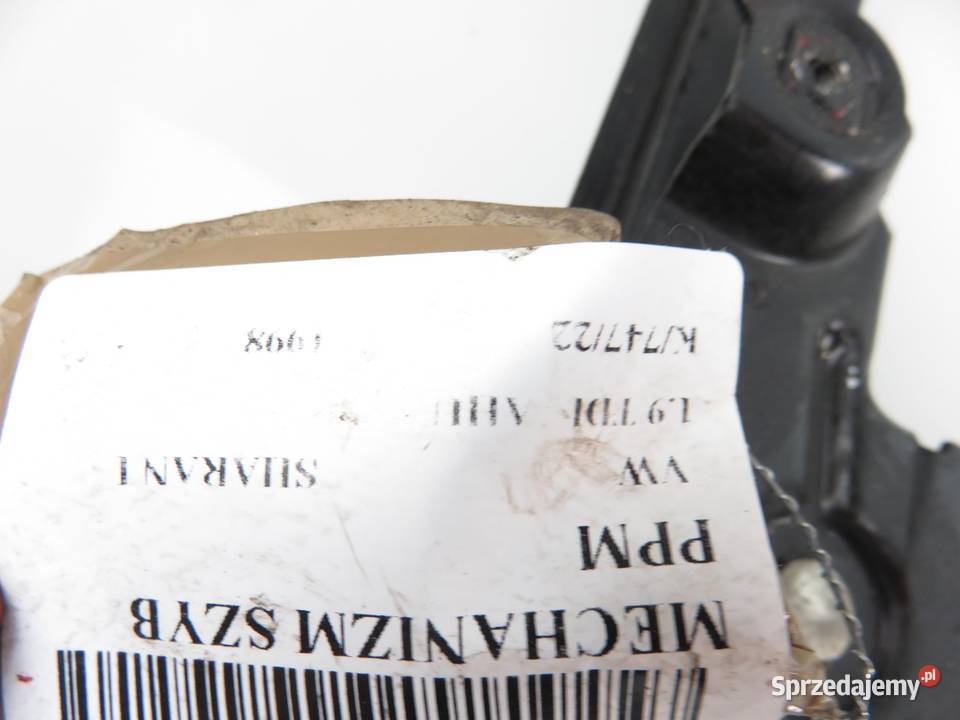 PODNOŚNIK SZYBY PRAWY PRZEDNI SHARAN I