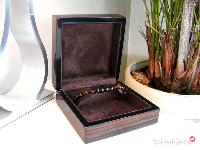 Bransoletka Lidera Przywódcy 24k złoto onyx Zgierz