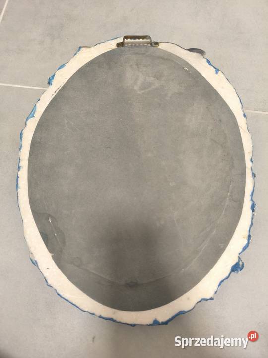 Okrągłe lustro w ramie z delfinami i falami 3D podlaskie Białystok