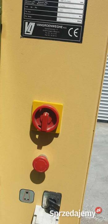 Szlifierka przelotowa VANGROENWEGHE M300 lignum Produkcja lubuskie