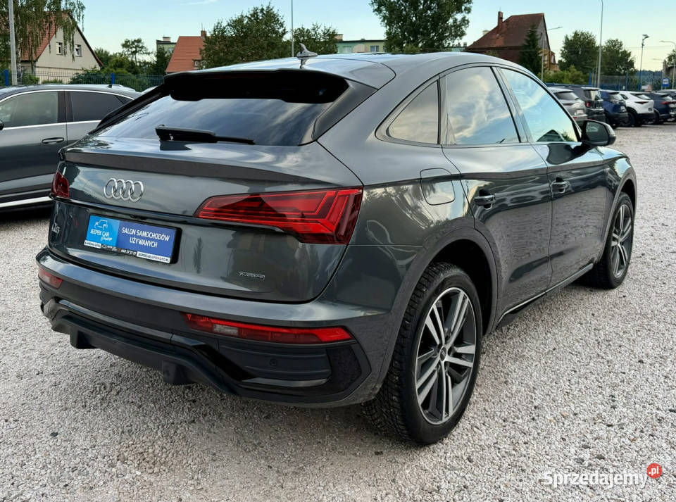 Audi Q5 Sportback QuattroSLinePluginGwarancja I czujnik zmierzchu Kamienna Góra