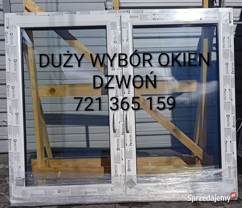 okno 177x147 białe RRU Skibno