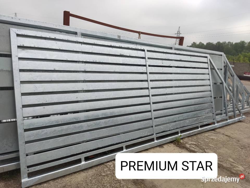 Brama przesuwna palisada 6mx142m PREM STAR Bramy Opole
