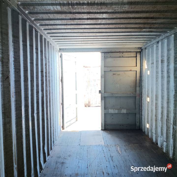 Kontener morski magazynowy używany 20DC Magazynowanie Rzeszów