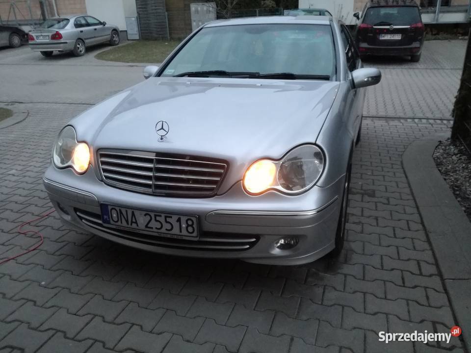 Mercedes C klasa W203 kompresor sedan anglik mazowieckie