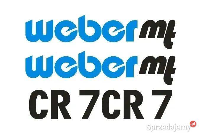 Naklejki oklejenie WEBER CR 7 Zamiennik Janików