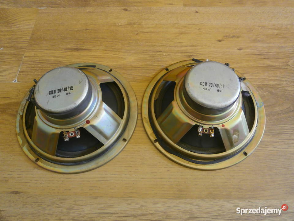 Głośniki GDN 204012 Tonsil do regeneracji 2 Łódź