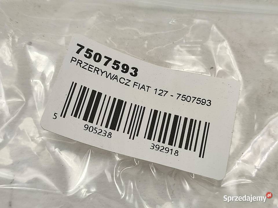 PRZERYWACZ FIAT 127 19711995 NOWY ORYGINALNY sprzedam