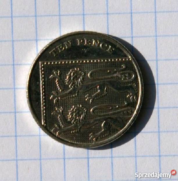 10 PENSÓW TEN PENCE 2012 WIELKA BRYTANIA Antyki, Sztuka, Kolekcje lubelskie
