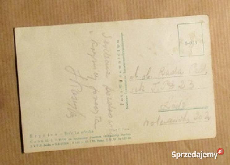 Kartka pocztowa Kolejka górska Krynicagóry Łódź sprzedam