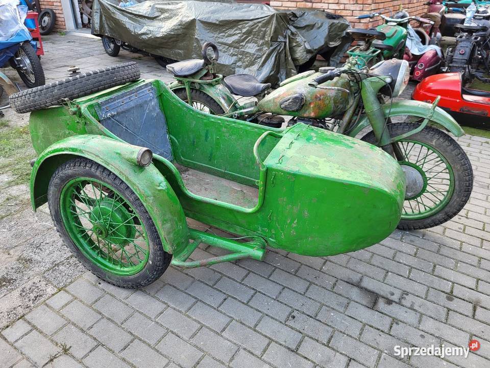 M 72 ural irbit imz kmz k 750 mt mw dniepr kujawsko-pomorskie Mogilno