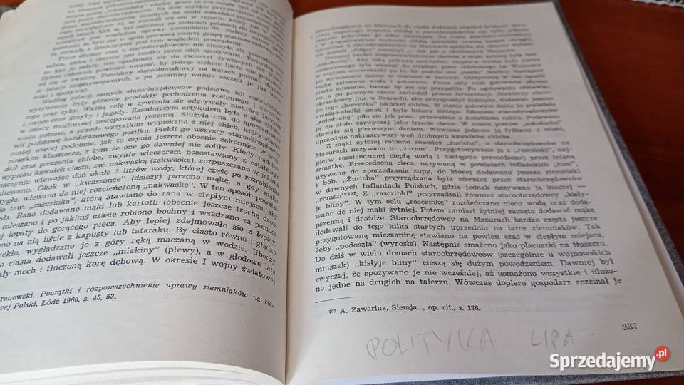 Z dziejów staroobrzędowców na ziemiach polskich Podręczniki Gdańsk sprzedam