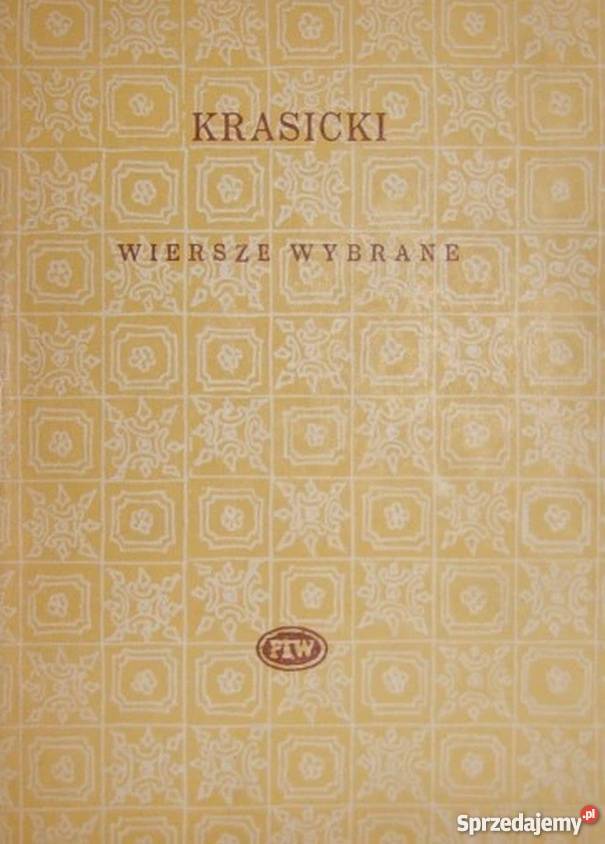 WIERSZE WYBRANE KRASICKI Rzeszów